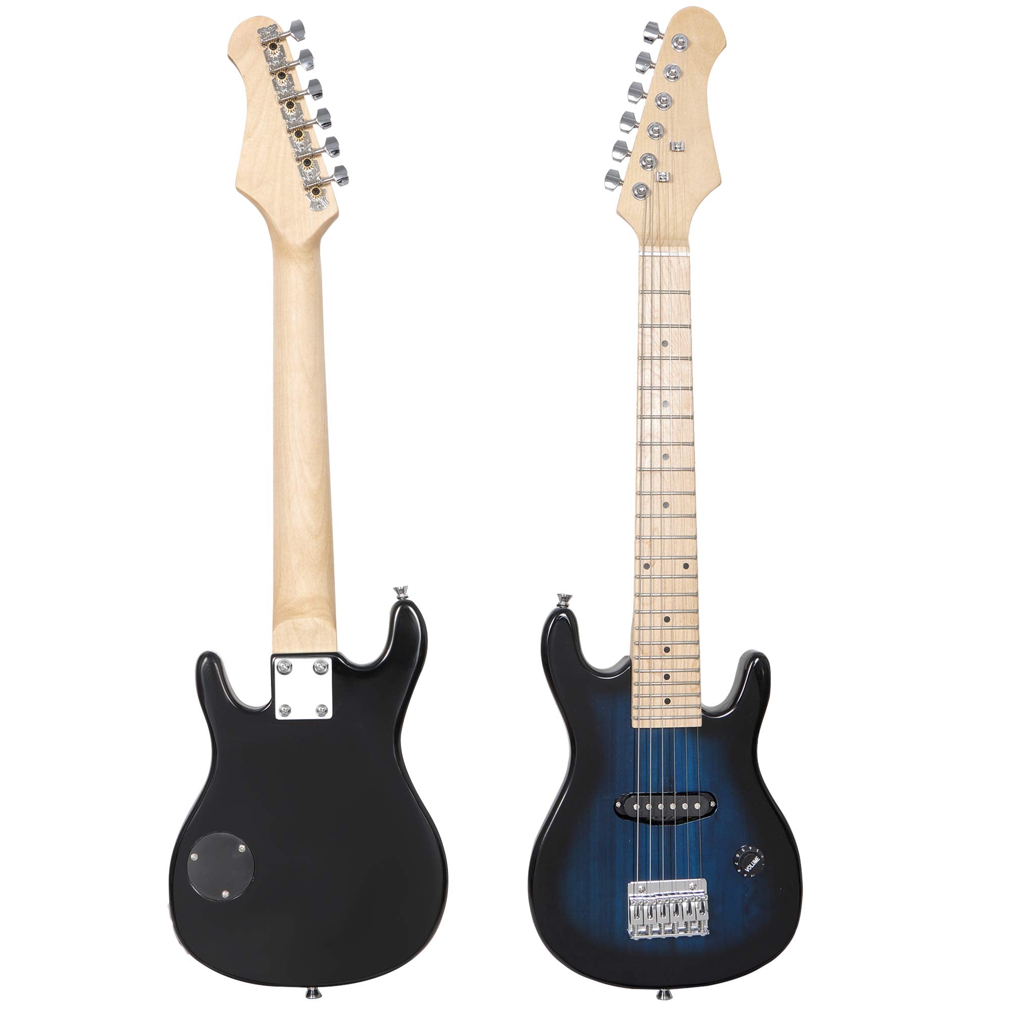 Smartxchoices 30 Inch Electric Guitar, Starter Kit for Kids with Amplifier,Picks, Gig Bag, Shoulder Strap, Cable & Accessory Kit